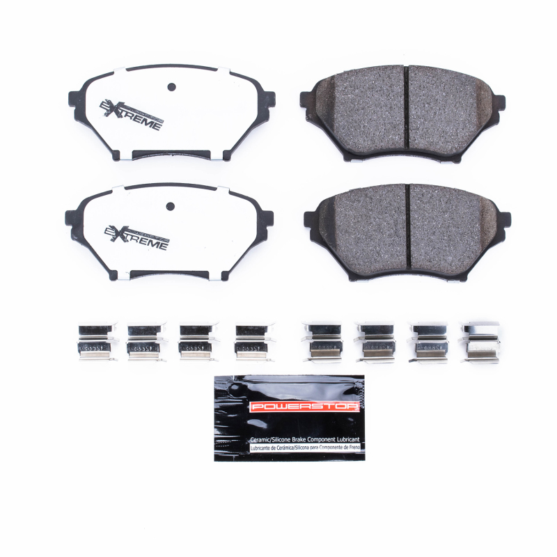 Power Stop 01-05 Mazda Miata Front Z26 Extreme Street Brake Pads w/Hardware thumbnail 2