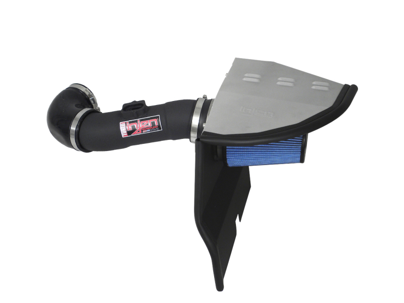 Injen 10 Camaro 3.6L V6 Wrinkle Black Power-Flow Short Ram Air Intake System thumbnail 2