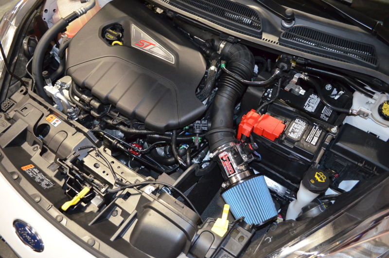 Injen 16-19 Ford Fiesta ST 1.6L Turbo 4Cyl Polished Short Ram Intake w/MR Tech thumbnail 4