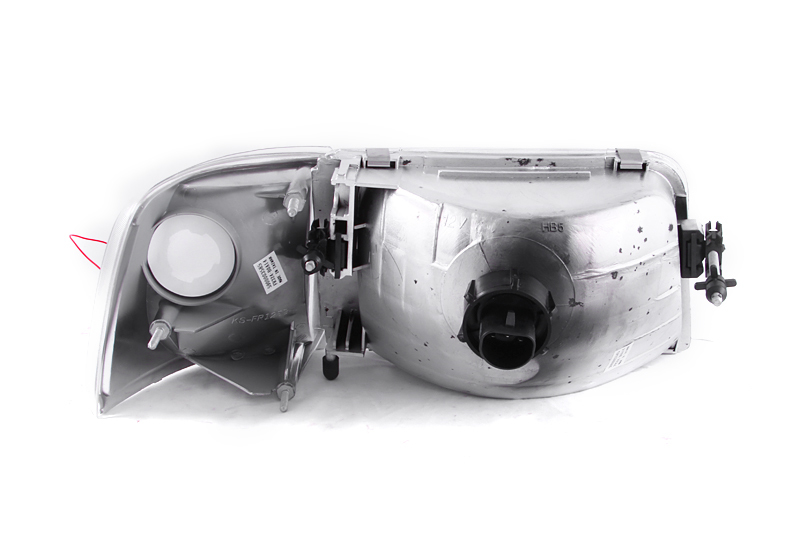 ANZO 1993-1997 Ford Ranger Crystal Headlights Chrome w/ Corner Lights 2pc thumbnail 8