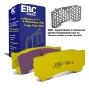 EBC 04-05 Mitsubishi Lancer Evo 8 2.0T (FQ400 w/Alcon Caliper) Yellowstuff Front Brake Pads thumbnail 4