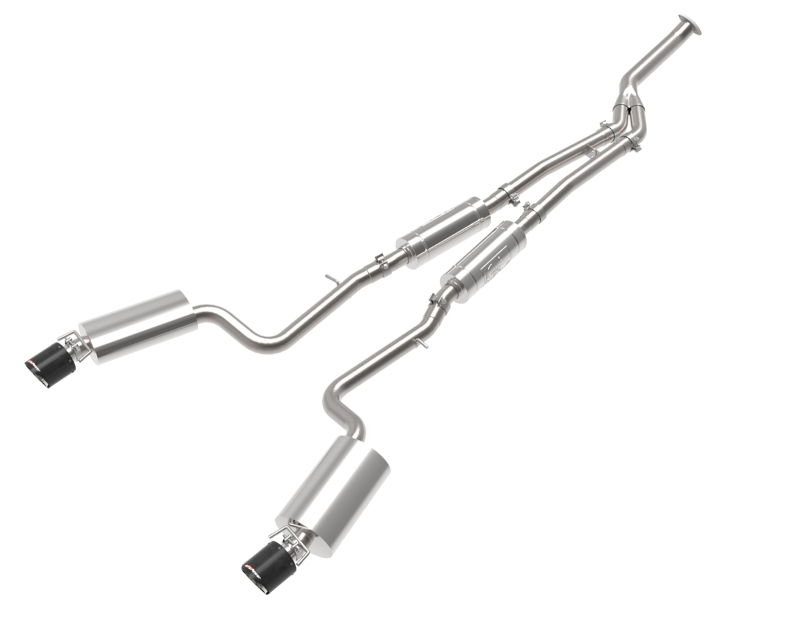 aFe POWER Takeda 16-17 Lexus IS200t L4-2.0L (t) 2.5in-3in 304 SS CB Exhaust - Carbon Fiber thumbnail 6