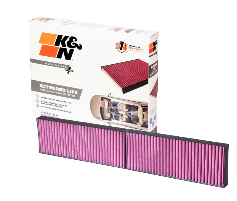 K&N Disposable Cabin Air Filter Advantage Plus 05-21 Nissan Frontier thumbnail 2