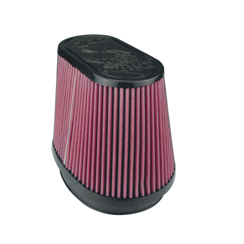 Injen 8-Layer Oiled Cotton Gauze Air Filter 8.5x9.0in Oval ID / 7.0in Height / 4.0x8.0in Top thumbnail 7
