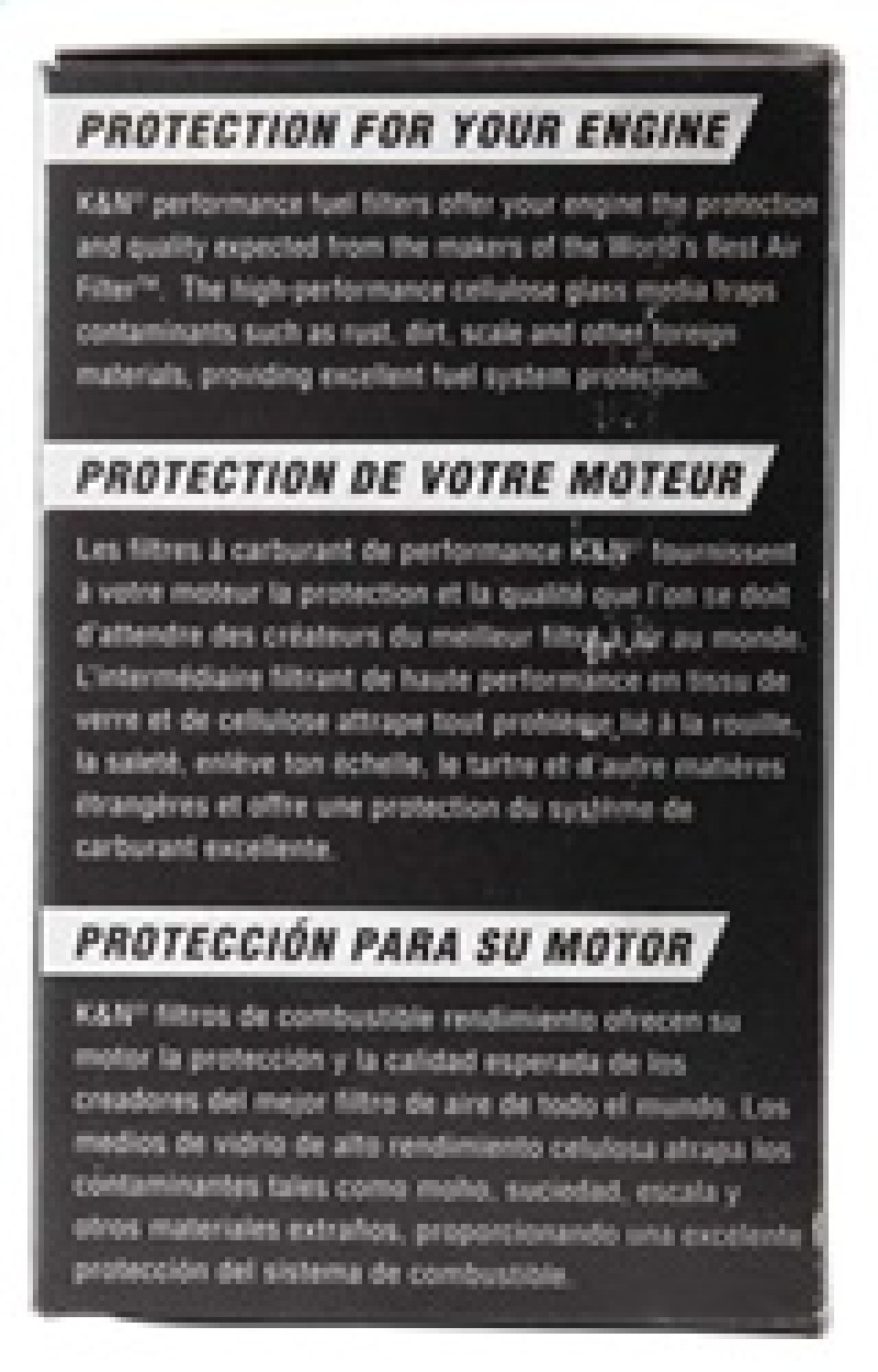 K&N Fuel Filter 88-01 Acura Integra 1.8L, 94-98 Honda Accord 2.2L thumbnail 4