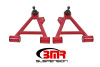 BMR 94-04 Mustang Lower Non-Adj. A-Arms (Coilover Only) w/ Tall Ball Joint (Polyurethane) - Red thumbnail 3