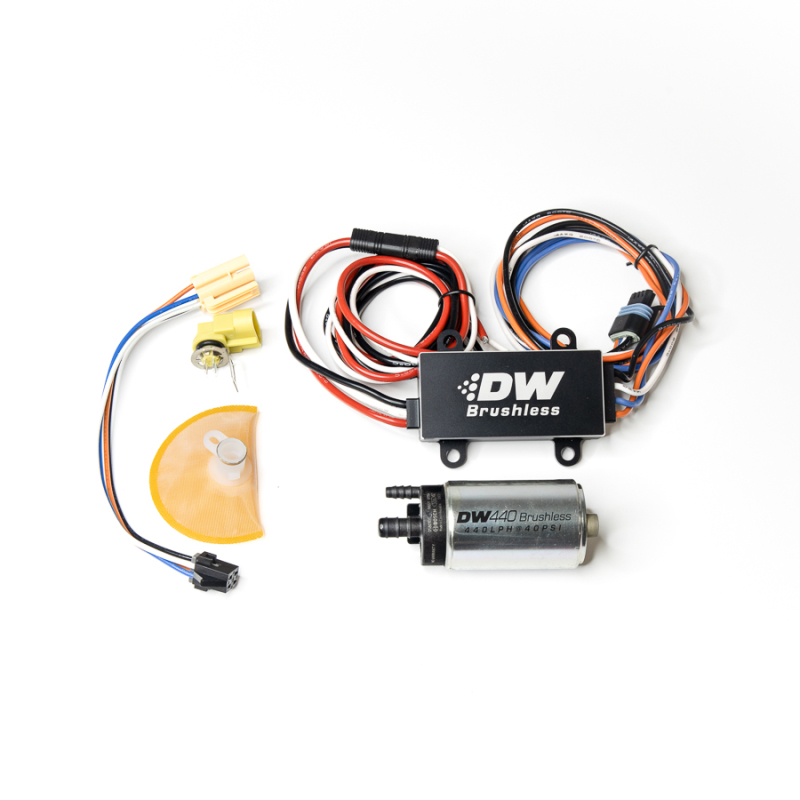 DeatschWerks DW440 440lph Brushless Fuel Pump Single/Dual Controller & Install 99-04 Ford Mustang GT thumbnail 3