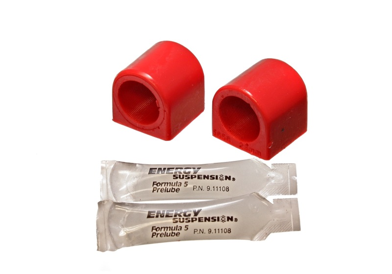 Energy Suspension 87-92 Toyota Supra Red 23mm Rear Sway Bar Bushing Set thumbnail 5