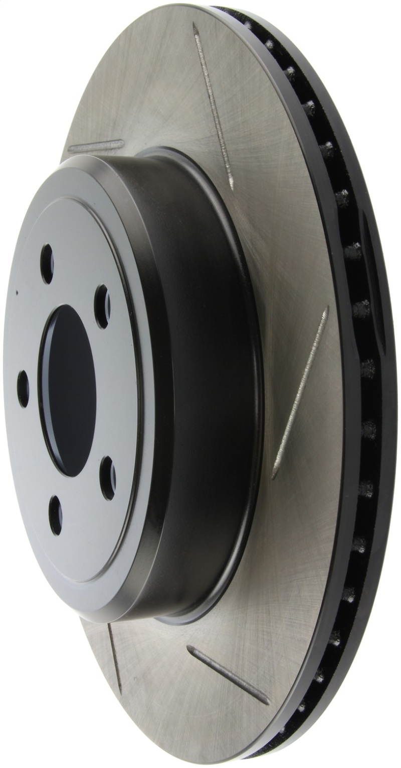 StopTech Power Slot 05 Chrysler 300C 5.7L V8 w/ Vented Rear Disc Rear Left SportStop Slotted Rotor thumbnail 4
