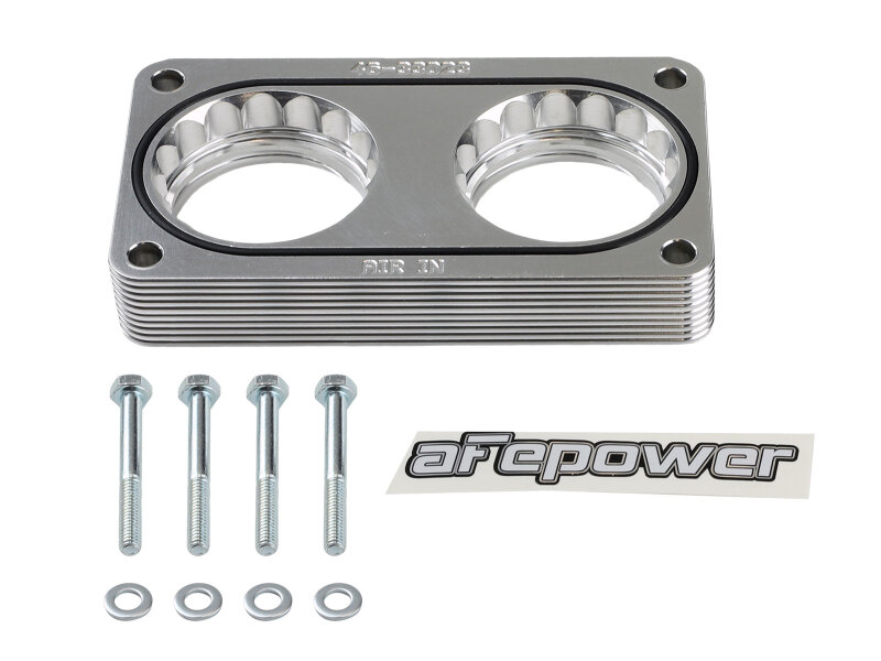aFe Silver Bullet Throttle Body Spacer Kit Ford Trucks 05-10 V10-6.8L thumbnail 8