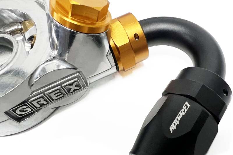 GReddy Oil Cooler Center Bolt AN Fitting 150 degree #10 thumbnail 5
