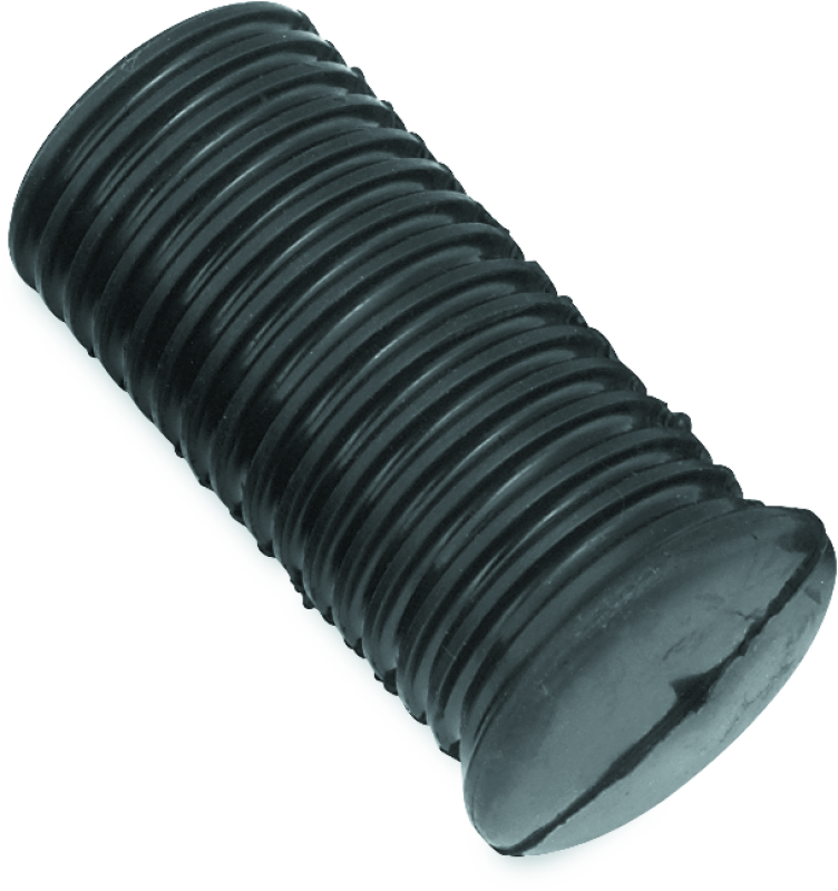 Biker's Choice Replacement Peg Rubbers 490351 Rubber, Foot Component, Black, Harley-Davidson®, Each thumbnail 3