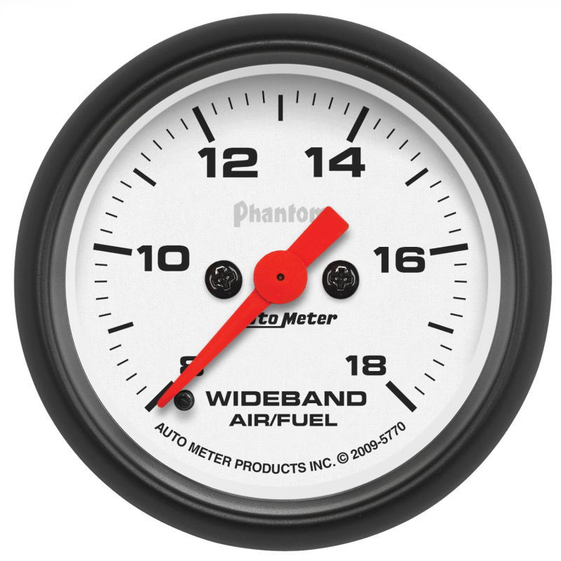 Autometer Wideband 2 1/16 inch Full Sweep Electric Air/Fuel Ratio Analog