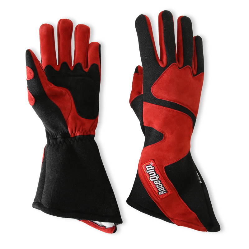 RaceQuip SFI-5 Red/Black Medium Long Angle Cut Glove thumbnail 6