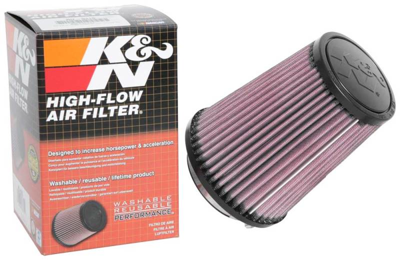K&N Universal Clamp-On Air Filter 2-3/4in FLG / 4-3/4in B / 3-1/2in T / 5-7/8in H thumbnail 4