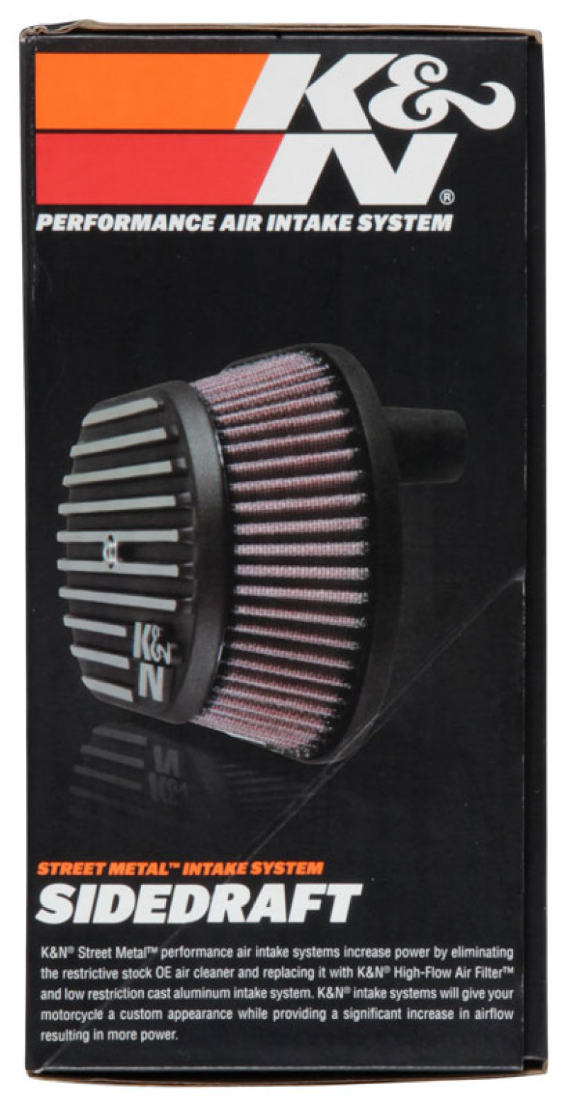 K&N Street Metal Intake System 2017 Harley-Davidson Shaker Black H/D Touring Models thumbnail 5