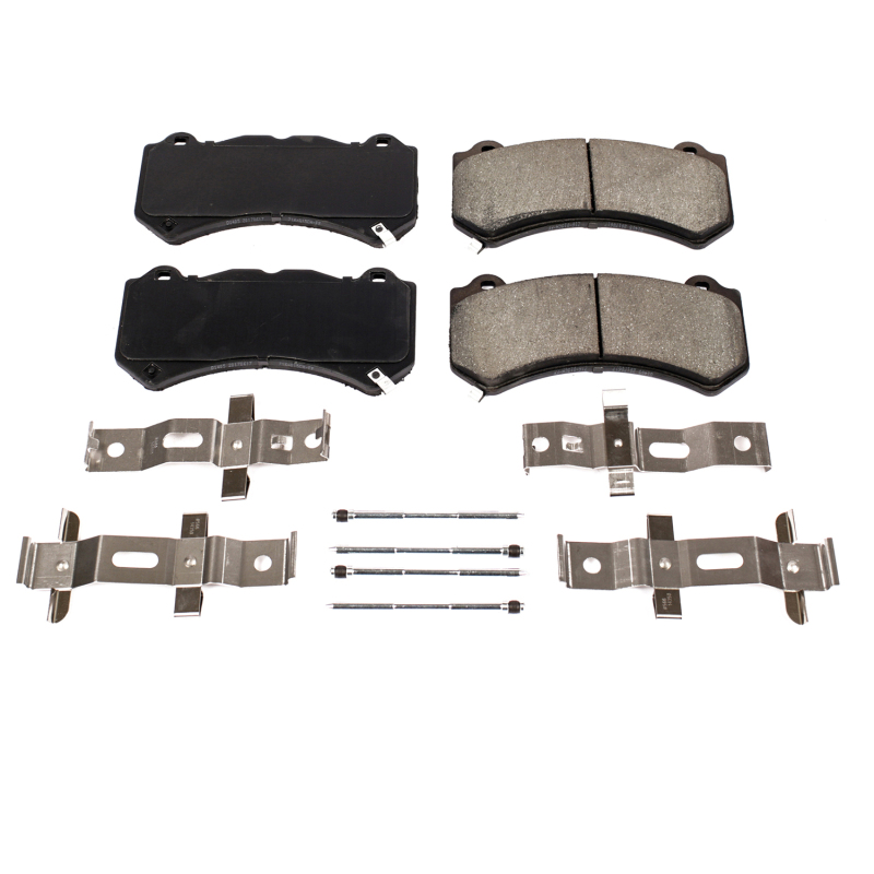 PowerStop Z17 Evolution Plus GEOMET Coated Brake Kits for 2021-2024 DURANGO, 2021 GRAND CHEROKEE - CRK8903 Rotor and Pad Combos, Coated, Solid Surface Rotors, Ceramic Pads, Front and Rear, Dodge, Jeep, Kit thumbnail 7