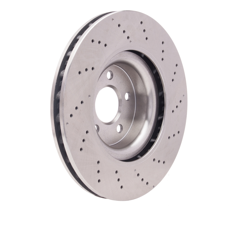 DFC 12-20 Mercedes-Benz SLK300 Front Drilled Brake Rotor thumbnail 4