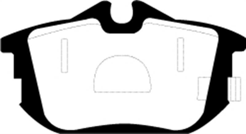 EBC 99-04 Volvo S40 1.9 Turbo T4 (200 BHP) Ultimax2 Rear Brake Pads thumbnail 6