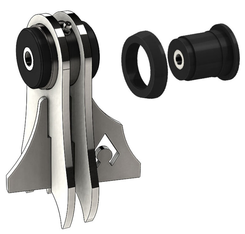 Artec Industries 93-06 Jeep Wrangler TJ Front Axle Uca Replacement