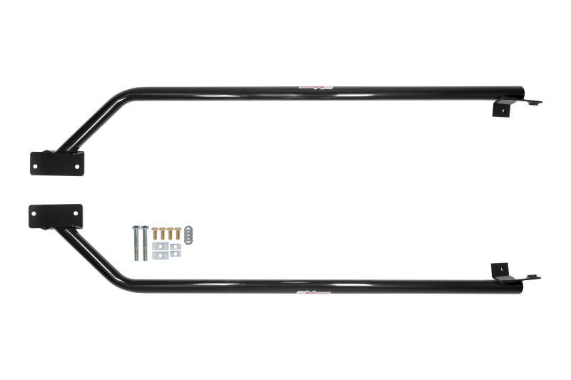 UMI S197 subframe connectors boost strength with no welding required.