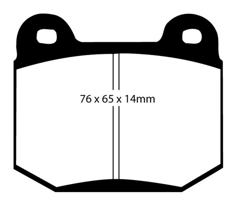 EBC S6 Brake Pad and Rotor Kit (1x ebcDP51537NDX, 1x ebcGD1511) thumbnail 5