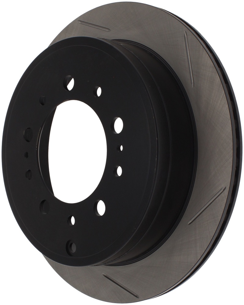 StopTech Power Slot 08-09 Lexus LX450/470/570 / 07-09 Toyota Tundra Slotted Left Rear Rotor thumbnail 5