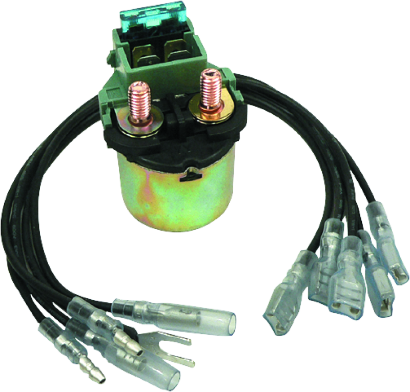 Quadboss Starter Solenoids 495275 Solenoid, Round Housing, Each thumbnail 3