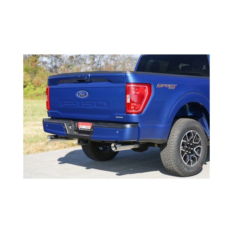 Flowmaster 21-25 Ford F-150 2.7L/3.5L/5.0L Force II Cat-Back Exhaust System thumbnail 7