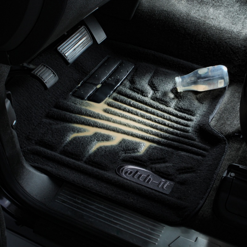 Lund 11-17 Jeep Grand Cherokee Catch-It Carpet Front Floor Liner - Black (2 Pc.) thumbnail 3