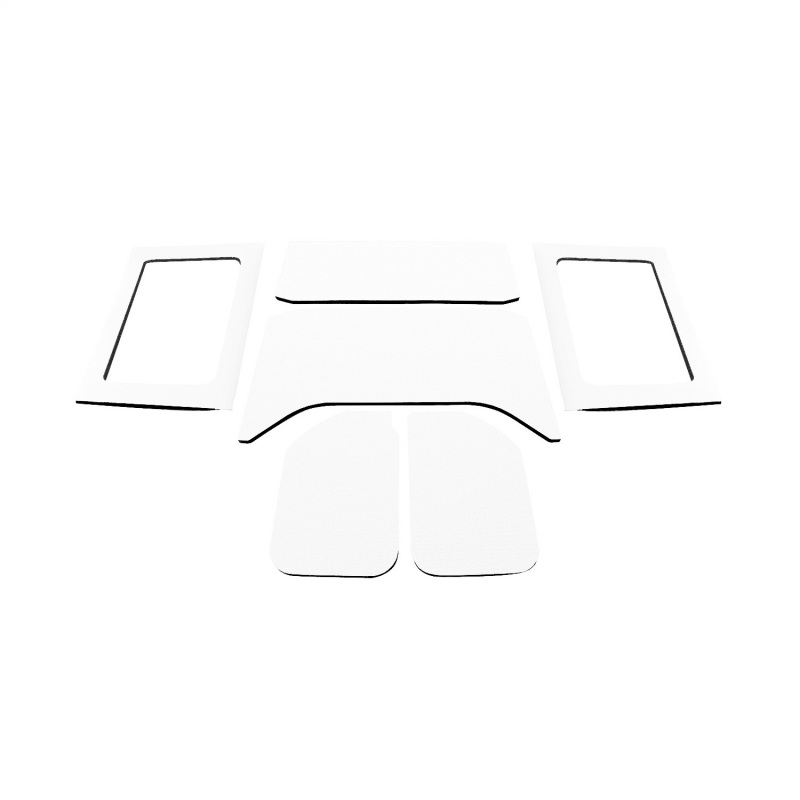 Headliner Kit Jeep Wrangler JK 2011-18 4 Door White
Sound Deadening Headliner And Window Kit