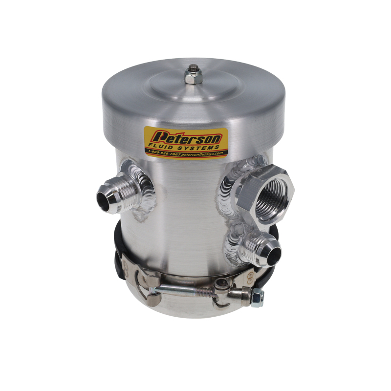 Peterson Fluid Systems Sealed Breather Can 2 x -10
SEALED BREATHER CAN