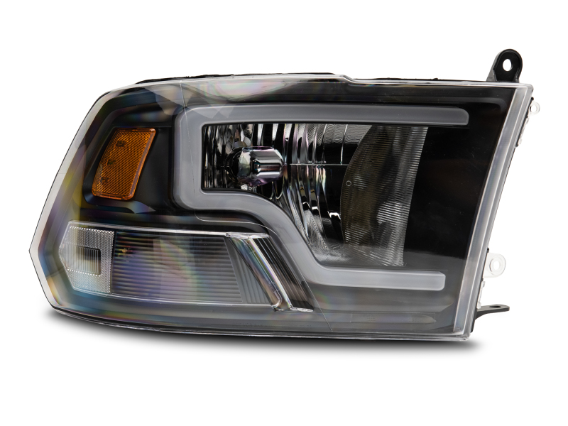 Raxiom 09-18 Dodge RAM 1500 LED Bar Headlights- Black Housing (Clear Lens) thumbnail 3