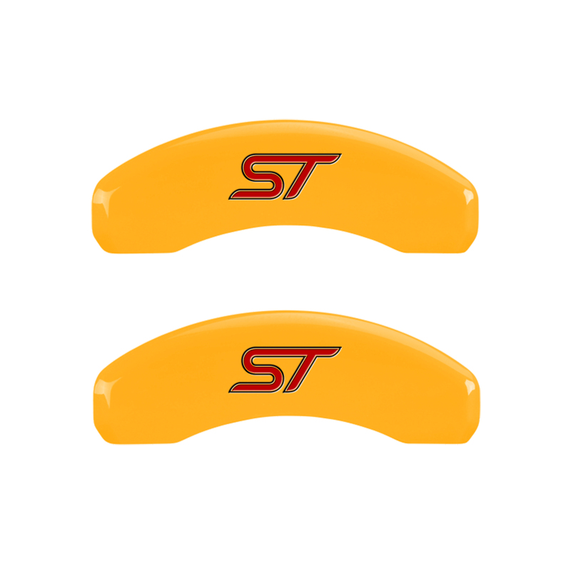 MGP 4 Caliper Covers Engraved Front & Rear Oval logo/Ford Black finish silver ch thumbnail 6