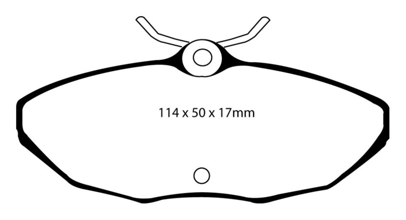 EBC S12 Brake Pad and Rotor Kit (1x ebcRK951, 1x ebcDP31221C) thumbnail 6