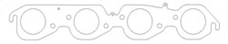 Cometic GM BBC 2.250in Round Port - 030in MLS Exhaust Gasket thumbnail 3