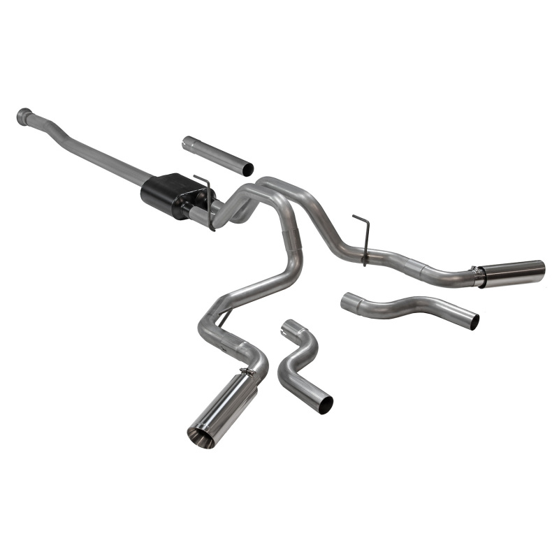Flowmaster 21-25 Ford F150 2.7L/3.5L/5.0L American Thunder Cat-Back Exhaust System