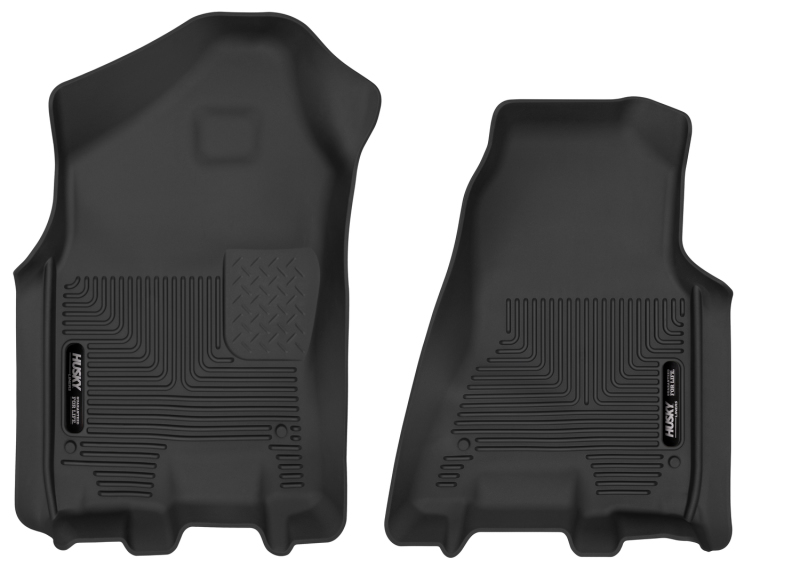 Husky Liners 2019 RAM 1500 Crew Cab/Quad Cab X-Act Contour Black Front Floor Liners thumbnail 3