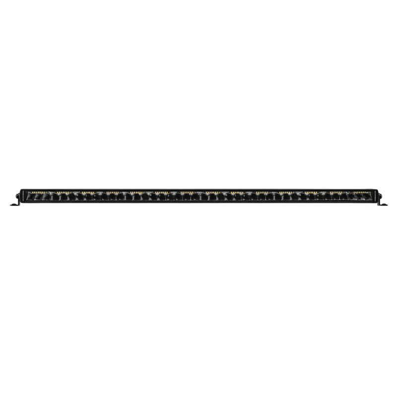 Go Rhino Xplor Blackout Combo Series Sgl Row LED Light Bar w/Amber (Side/Track Mount) 39.5in. - Blk thumbnail 2