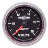 Autometer Sport-Comp II 2 1/16in. 18V Digital Stepper Motor Electronic Voltmeter thumbnail 6