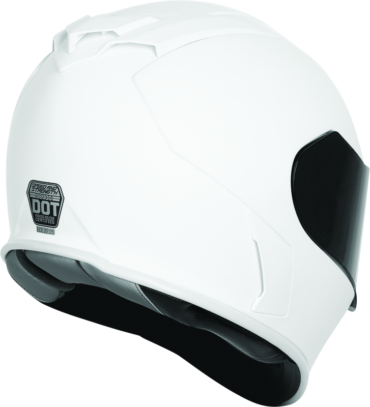 Speed Helmet and Strength SS900 Solid Speed Helmet Matte White - XS thumbnail 4