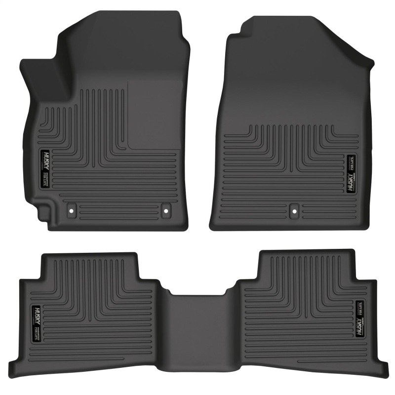 Husky Liners 20-22 Lincoln Corsair WeatherBeater Front & 2nd Seat Floor Liners - Black thumbnail 2