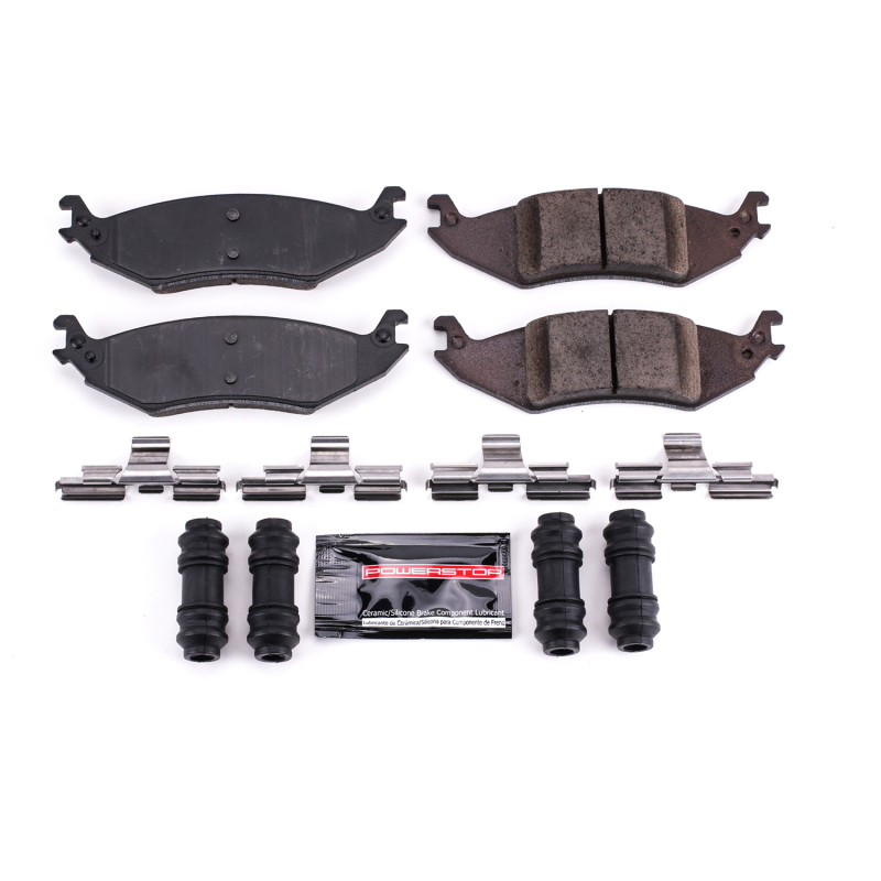 Power Stop 04-07 Ford E-150 Rear Z23 Evolution Sport Brake Pads w/Hardware thumbnail 2