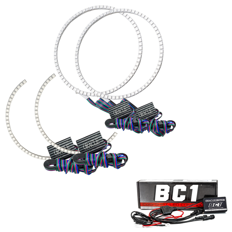 Oracle Toyota Tundra 14-17 Dual Halo Kit - ColorSHIFT w/ BC1 Controller thumbnail 2