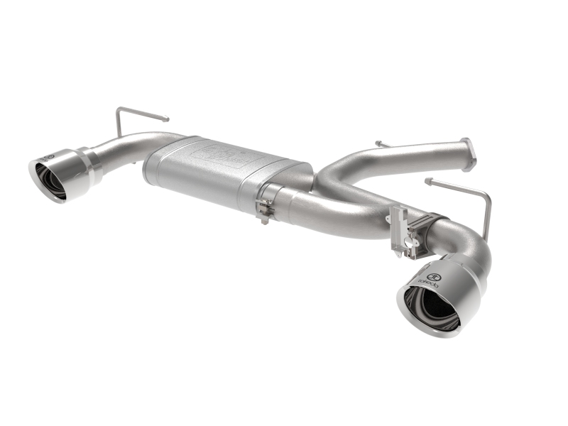 aFe Hyundai Veloster N 21-22 L4-2.0L (t) Takeda Axle-Back Exhaust System- Polished Tips thumbnail 2