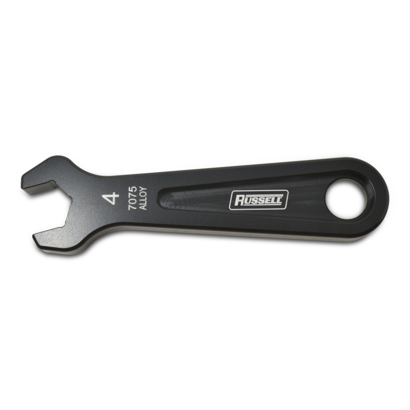 4AN Russell Single Hose End Wrench With Anodized Finish