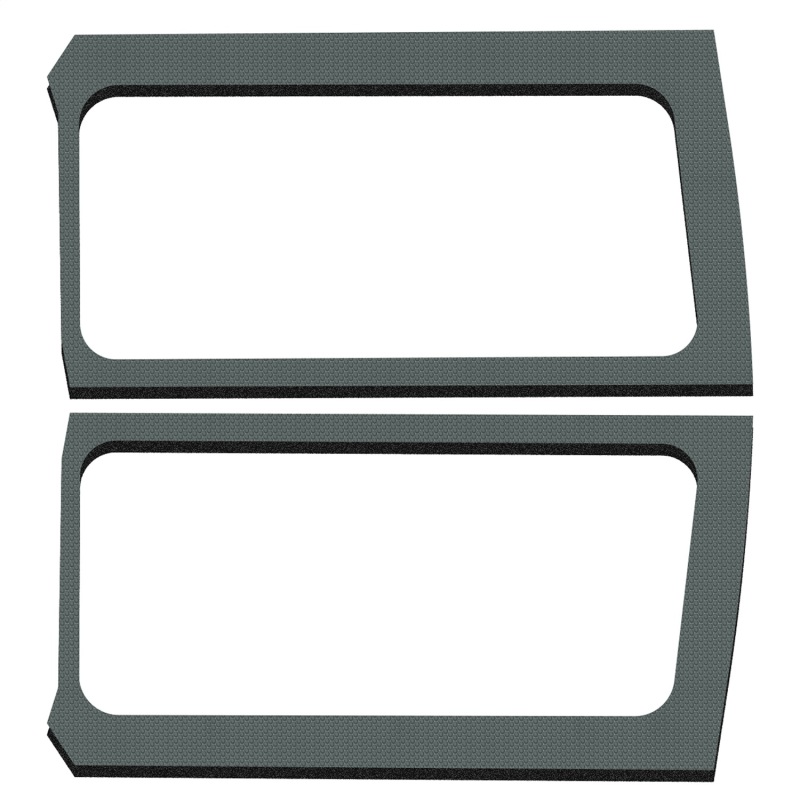 DEI — DEI 18-23 Jeep Wrangler JL 2-Door Boom Mat Rear Side Window Trim - 2 Piece - Gray
Sound Dampening Kit