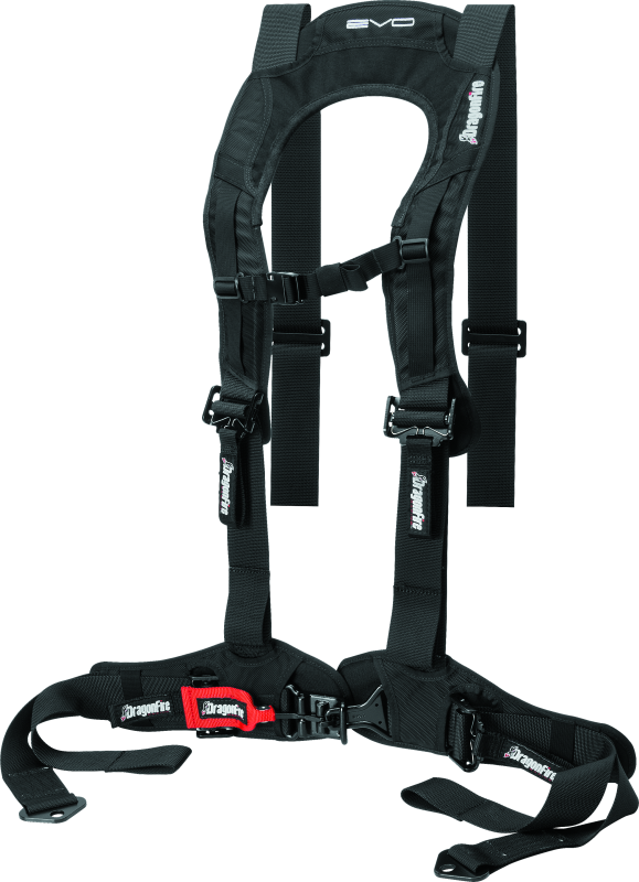 DragonFire Racing Harness Evo- Black thumbnail 3