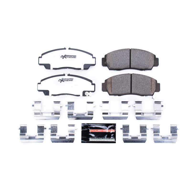 Power Stop 01-03 Acura CL Front Z26 Extreme Street Brake Pads w/Hardware thumbnail 2