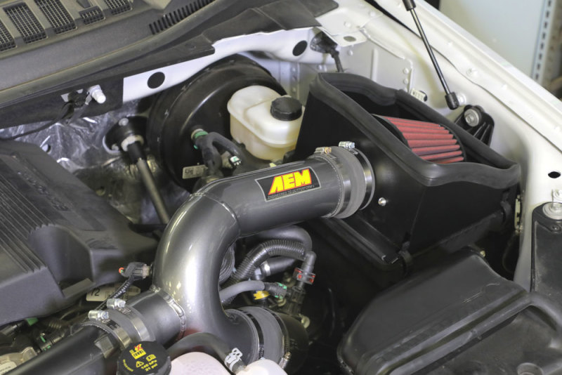 AEM 17-18 Ford F-150 3.5L V6 F/I Gunmetal Gray Cold Air Intake thumbnail 3